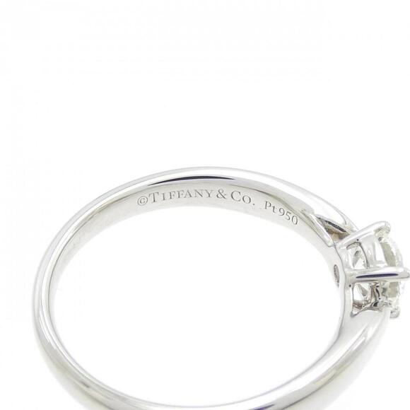 Tiffany & Co. Platinum Estate Diamond Grace Engagement Ring  TIFFANY Silver Engagement Ring